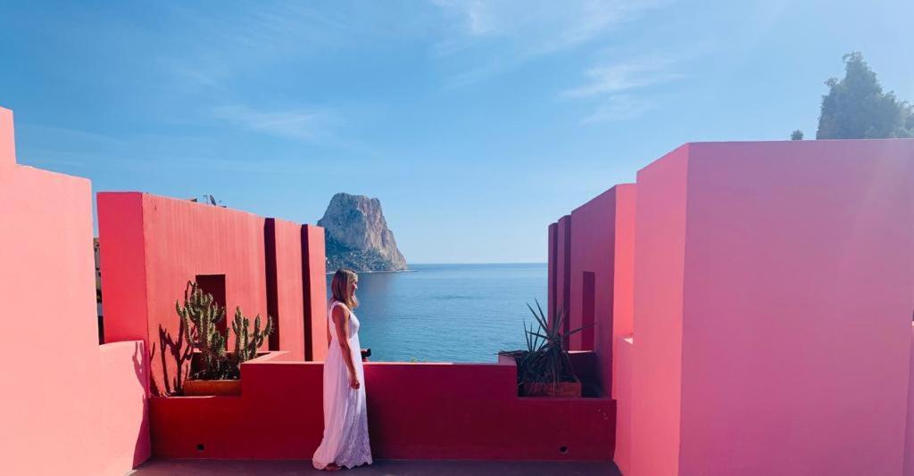 La Muralla Roja Calpe Exterior foto